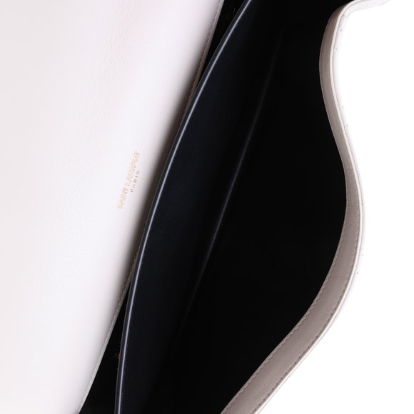 Saint Laurent Blanc Vintage Quilted Lambskin Gaby Flap Bag - Picture 6 of 8